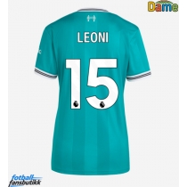 Liverpool Giovanni Leoni #15 Tredjedrakt Dame 2025-26 Kortermet